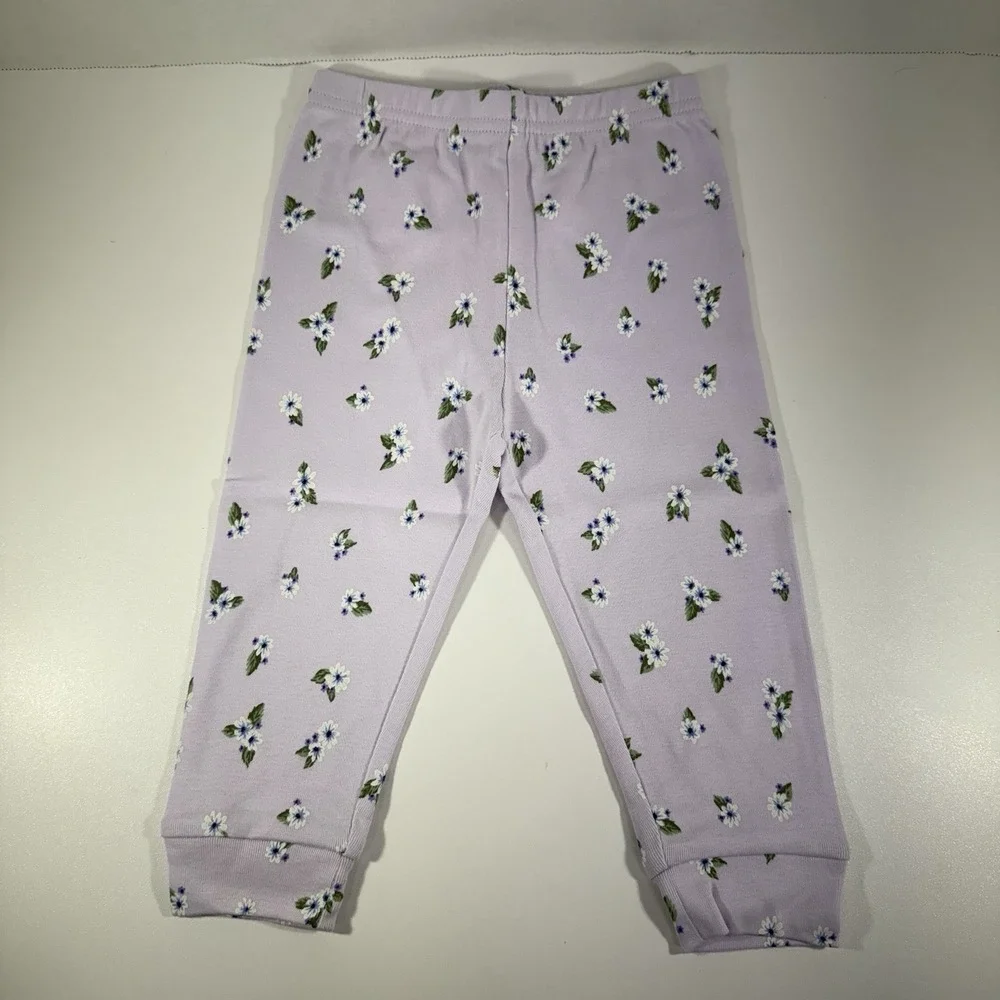 NWT Gymboree Set of TWO Homegrown Organic Cotton Pants‎ Girl's Size 9-12 Months